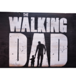 Tablou pictat The walking dad