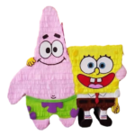 Pinata SpongeBob si Patrick Star Premium 46 cm + Bata