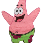 Pinata Patrick Star Premium 46 cm + Bata