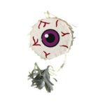 Pinata in forma de ochi pentru petrecerea de Halloween 42 cm + Bata, Pinata Haloween