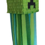 Pinata MineCraft / Pinata Creeper 32 cm + Bata