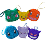 Set globuri pentru Brad Pokemoni - Modele Unicate - Cei mai populari Pokemoni - Bulbasaur, Pikachu, Charmander, Squirtle, MewTwo, Gengar