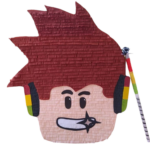 Pinata Roblox, 45 cm + Bata