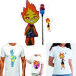 Set Petrecere memorabila Pinata Ember Lumen (Elemental) + Tricouri personalizate