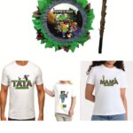 Set Petrecere memorabila Pinata Minecraft + Tricouri personalizate
