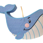 Pinata Balena 45 cm + Bata