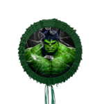 Pinata Hulk rotunda, Diametru 42 cm + Bata