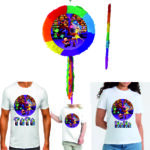 Set Petrecere memorabila Pinata Inside Out  + Tricouri personalizate
