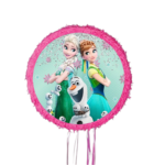 Pinata Frozen, Diametru 42 cm + Bat, Multicolora