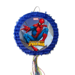 Pinata Spider Man, Diametru 42 cm + Bat, Pinata Marvel