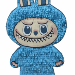 Pinata Labubu Albastru 45 cm + Bat
