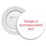 Insigna Personalizabila Diametru 6 cm